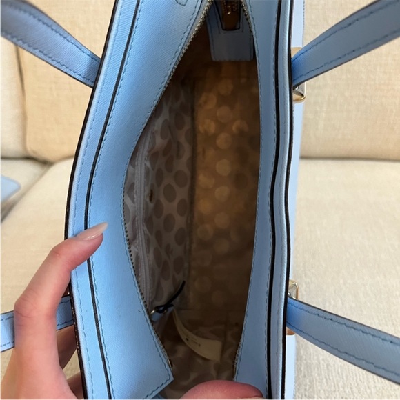 KATE SPADE LARGE BLUE TOTE - Picture 4 of 5